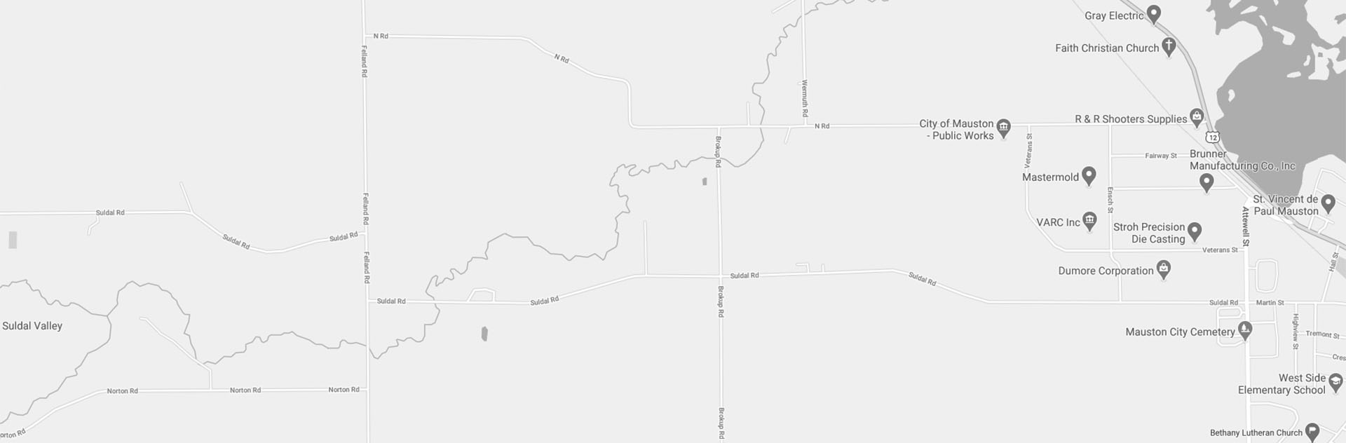 Mauston-map